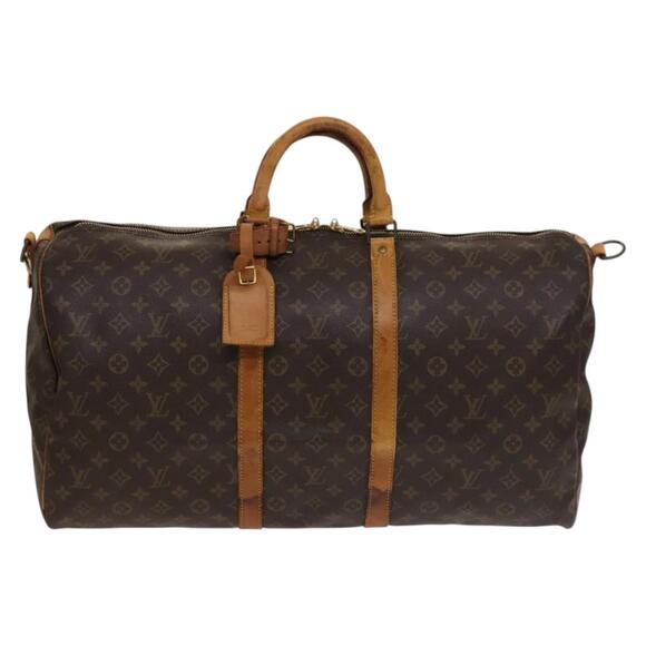 LOUIS VUITTON Monogram Keepall Bandouliere 55 Boston Bag M41414 - Picture 13 of 16